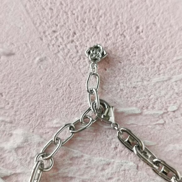 Kendra Scott Bailey Silver Chain Bracelet - Picture 3 of 3